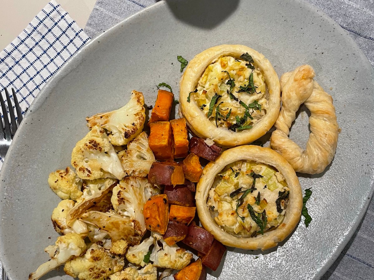 Leek & Chèvre Mini&nbsp;Galettes